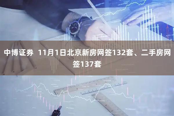 中博证券  11月1日北京新房网签132套、二手房网签137套